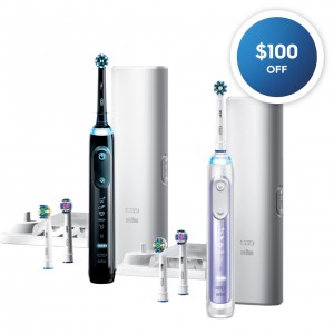 Oral-B Genius 7500 Rechargeable Genius-Serie Schwarz Lila | CH_OB49390