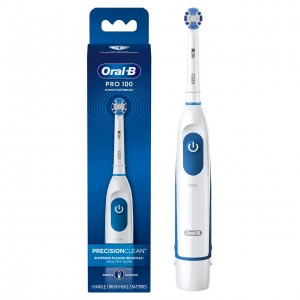 Oral-B Pro 100 Precision Clean Pro-Serie Weiß Blau | CH_OB66761