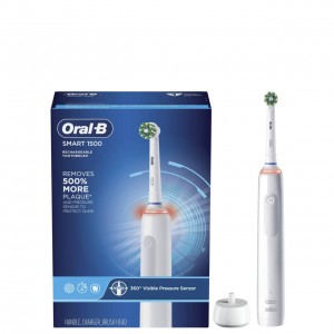 Oral-B Smart 1500 Power Rechargeable Smart-Serie Weiß | CH_OB46706