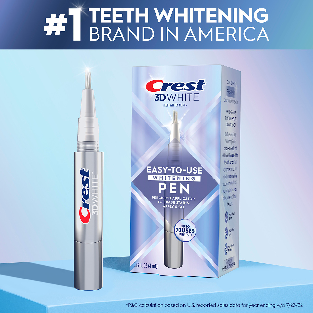 Oral-B 3DWhite Teeth Whitening Pen Zubehör Grau | CH_OB16006