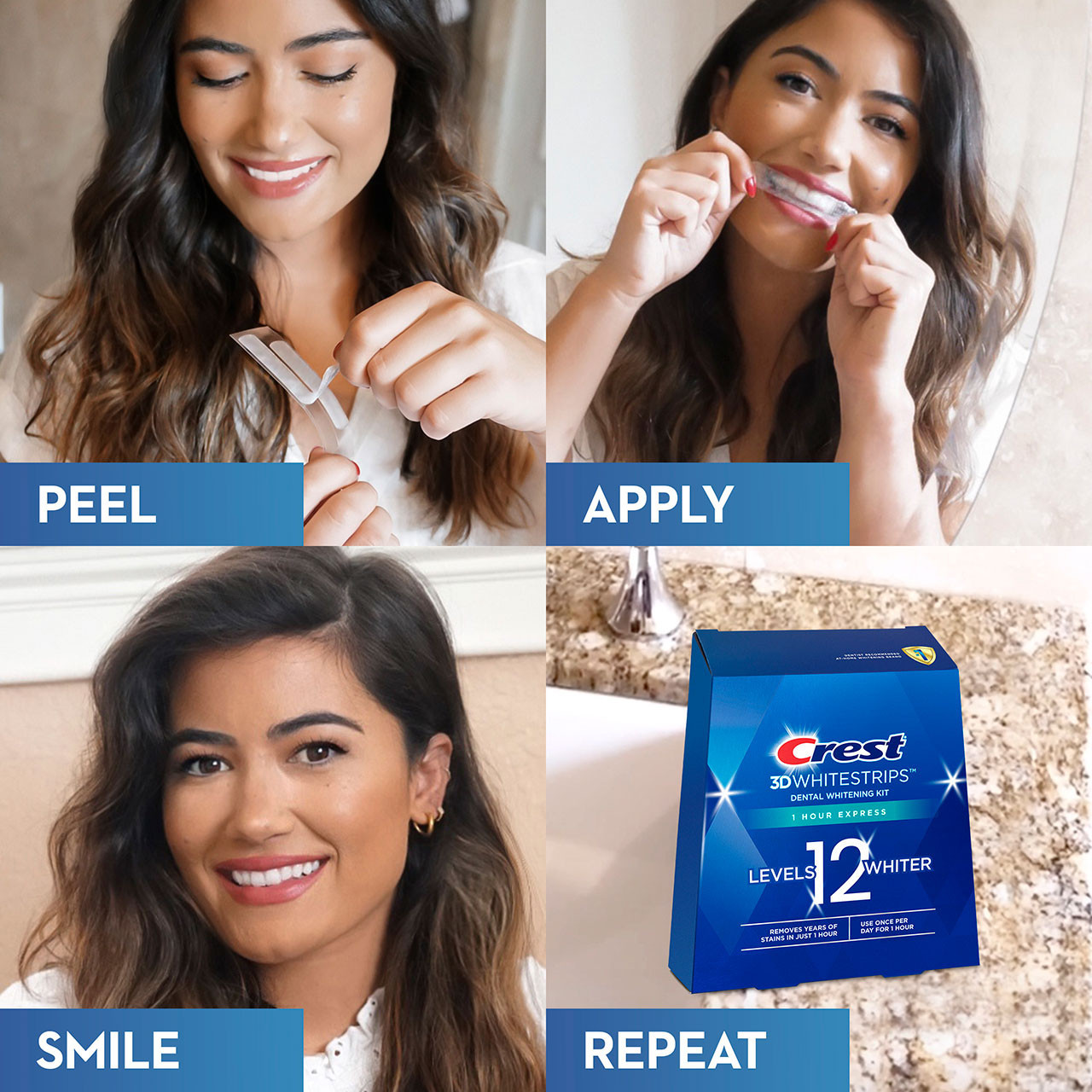 Oral-B 3DWhitestrips 1 Hour Express Zubehör Blau | CH_OB39810