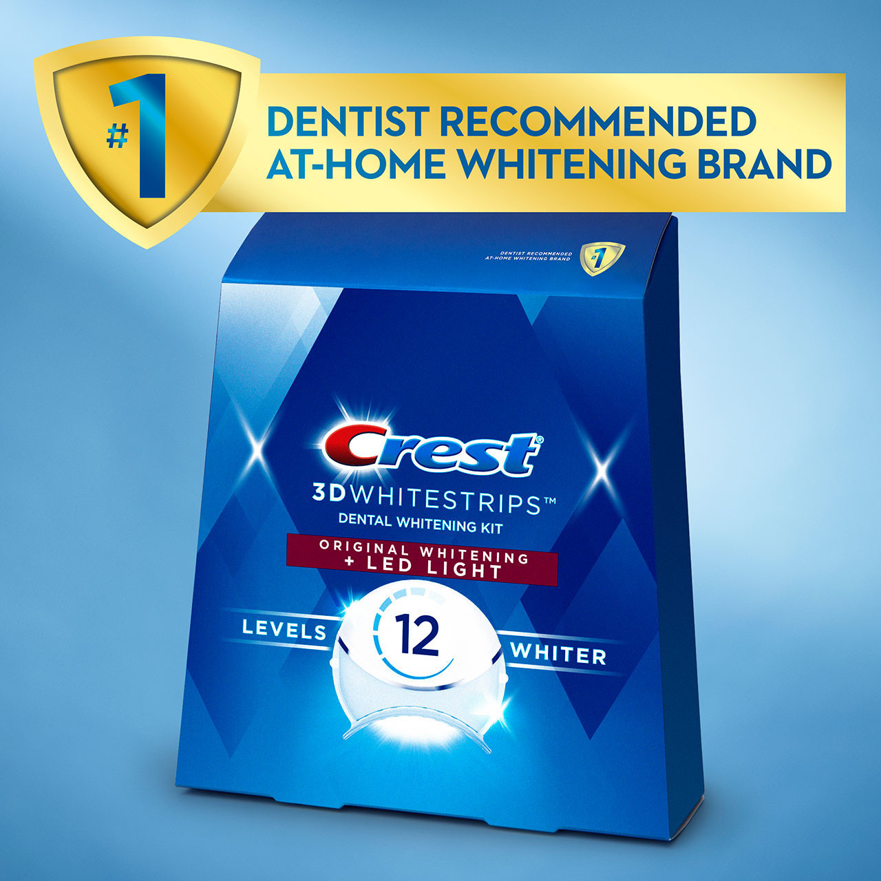 Oral-B Crest 3DWhitestrips Original Plus LED Zubehör Hell | CH_OB29498