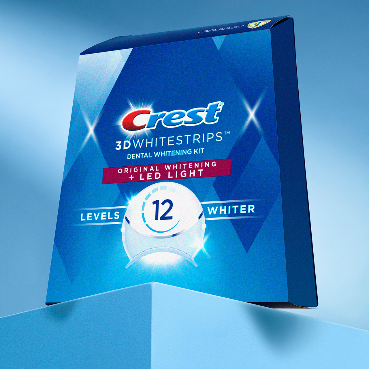 Oral-B Crest 3DWhitestrips Original Plus LED Zubehör Hell | CH_OB29498