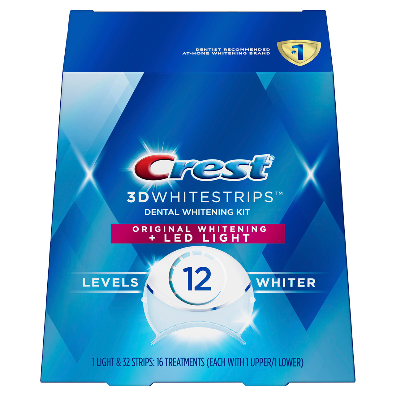 Oral-B Crest 3DWhitestrips Original Plus LED Zubehör Hell | CH_OB29498