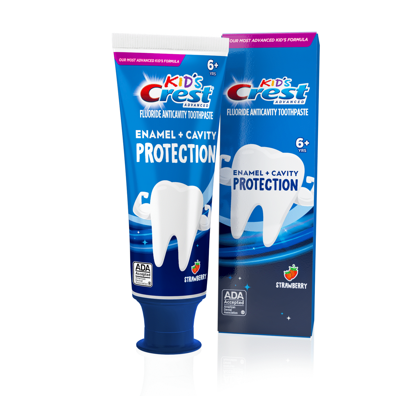 Oral-B Crest Enamel + Cavity Protection Ersatzbürstenköpfe Blau | CH_OB15679