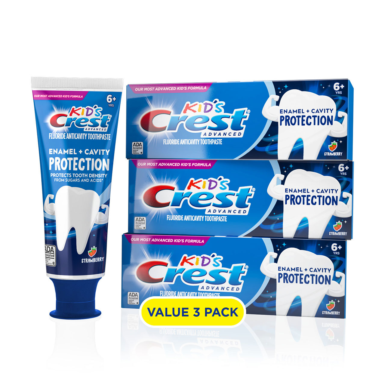 Oral-B Crest Enamel + Cavity Protection Ersatzbürstenköpfe Blau | CH_OB15679