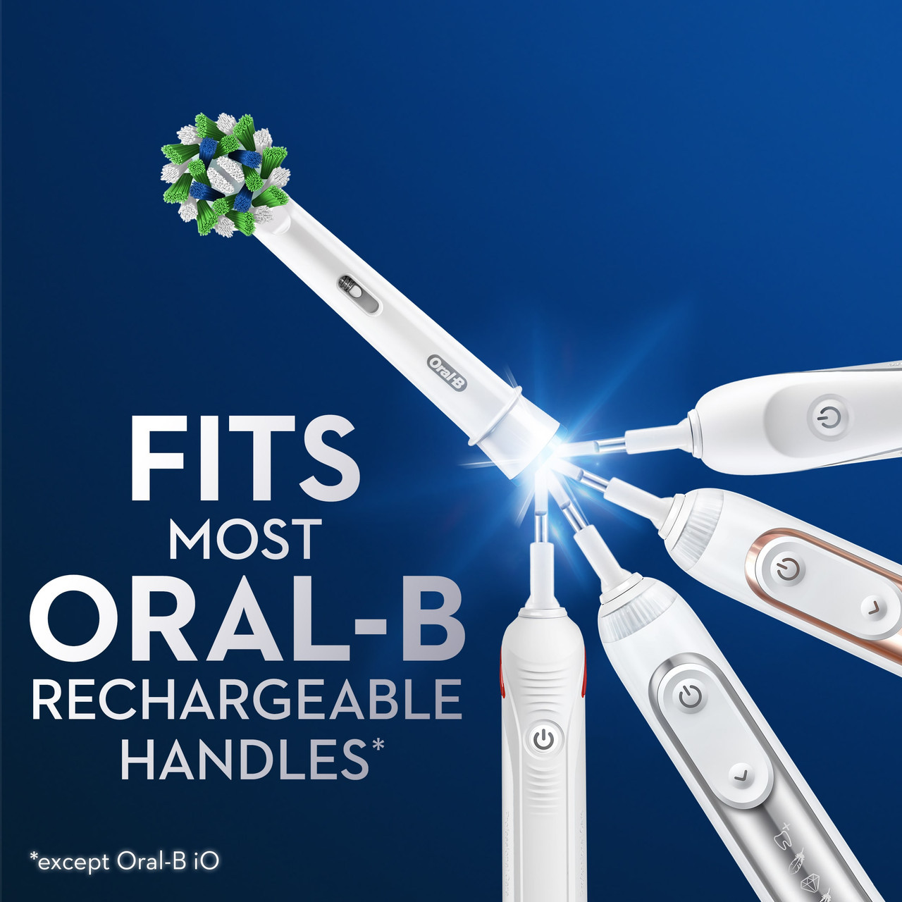 Oral-B CrossAction X-Filament Andere Bürstenköpfe Weiß | CH_OB78351