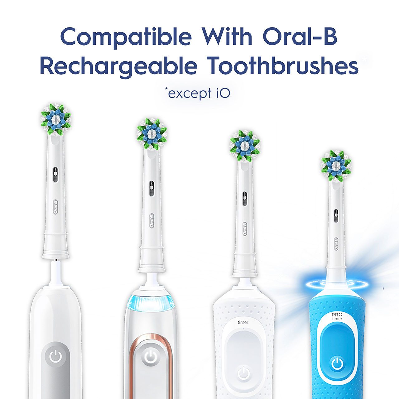 Oral-B CrossAction X-Filament Andere Bürstenköpfe Blau | CH_OB54961