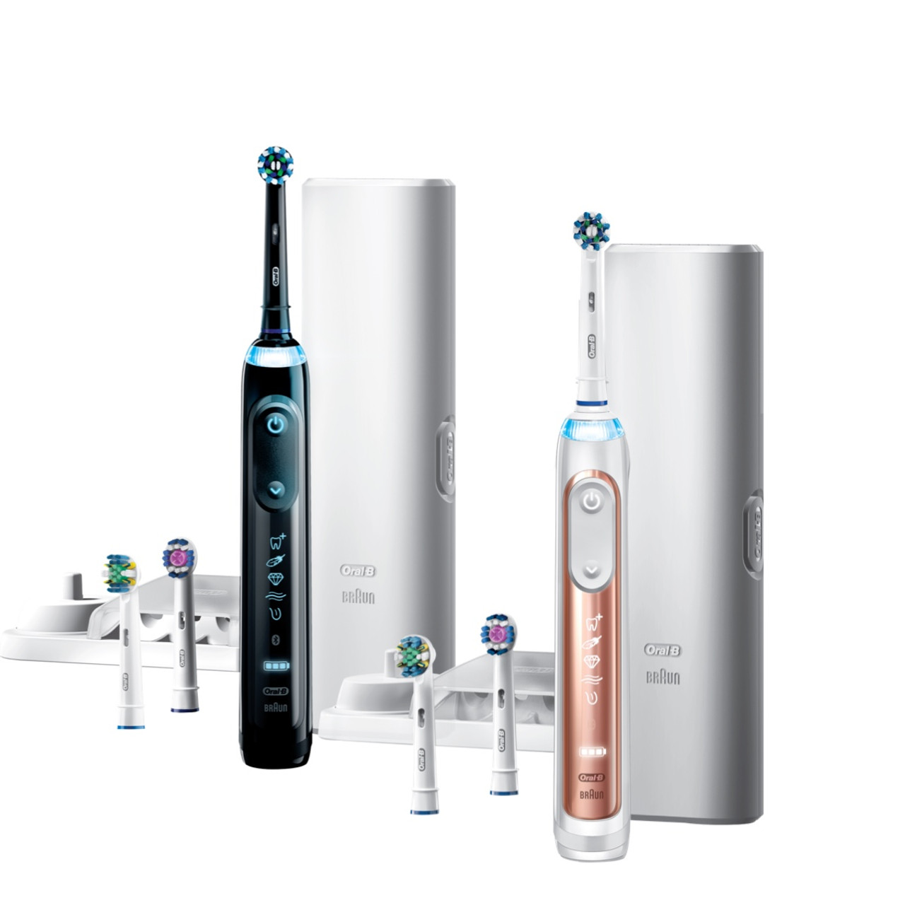 Oral-B Genius 7500 Rechargeable Genius-Serie Schwarz Rosa Gold | CH_OB69355