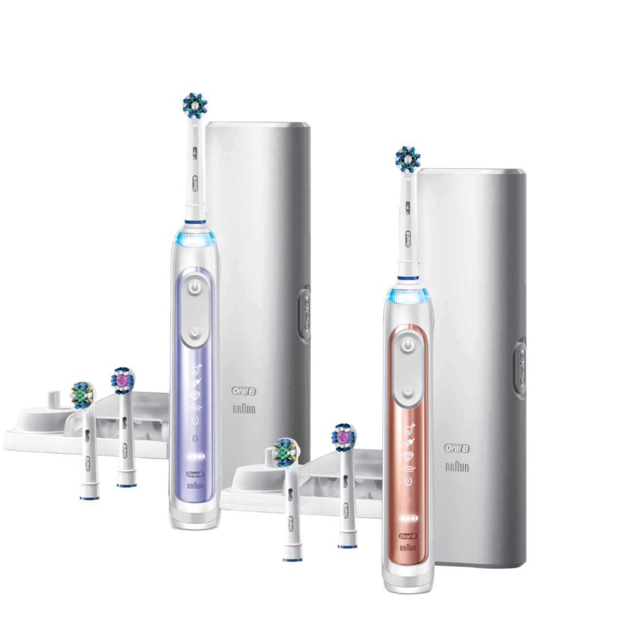 Oral-B Genius 7500 Rechargeable Genius-Serie Lila Rosa Gold | CH_OB62494