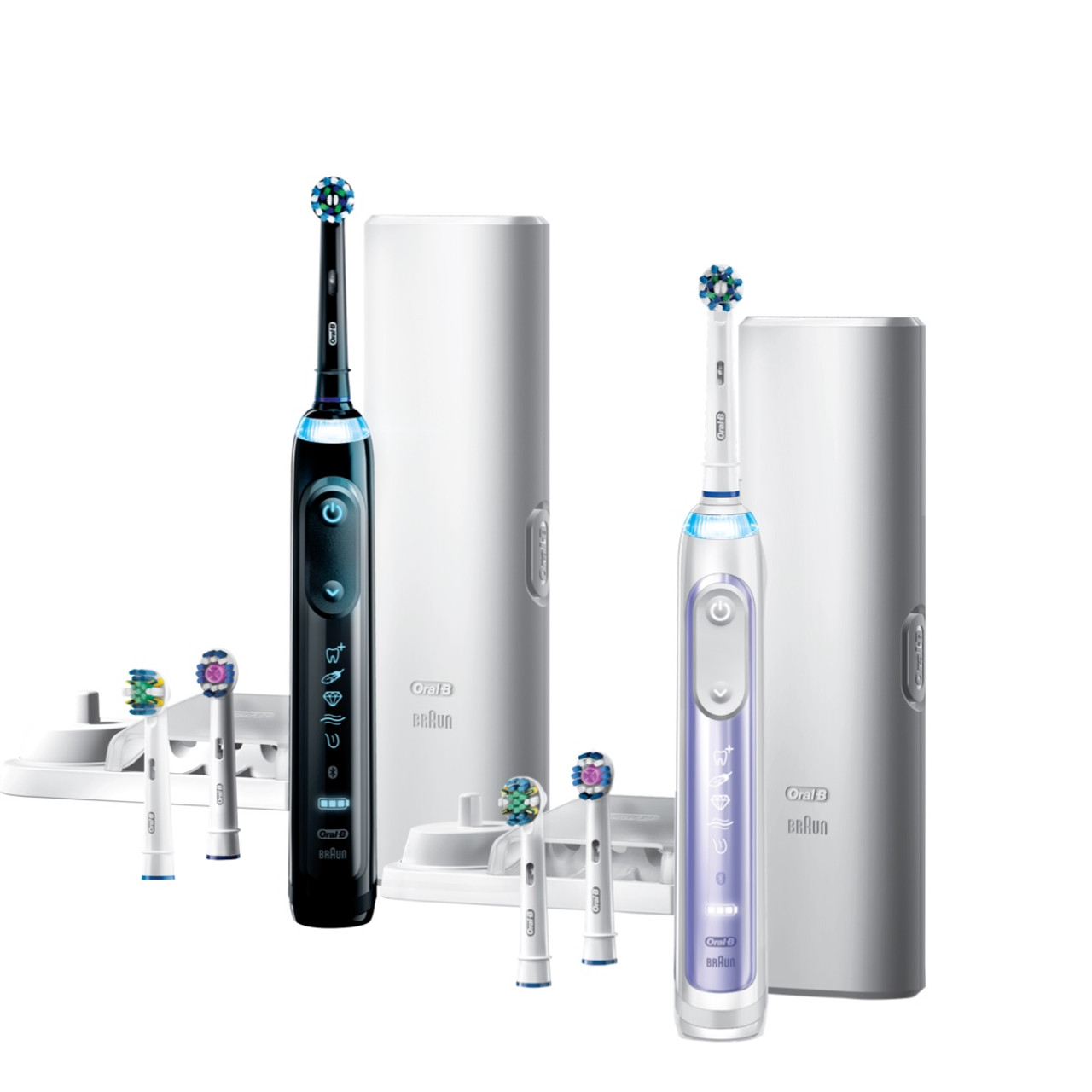 Oral-B Genius 7500 Rechargeable Genius-Serie Schwarz Lila | CH_OB49390