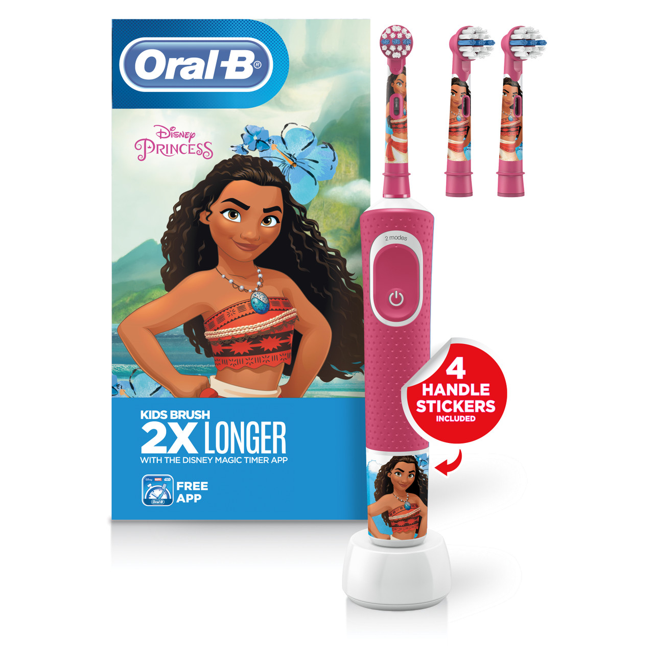 Oral-B Kids Princess Moana Pakete Rot | CH_OB37655