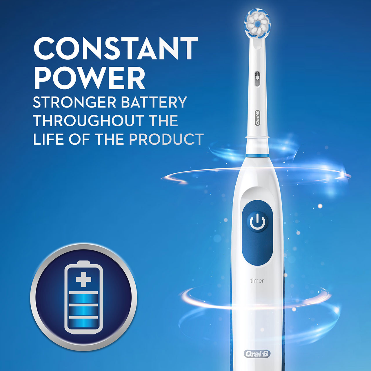 Oral-B Pro 100 Pro-Serie Weiß Blau | CH_OB69762