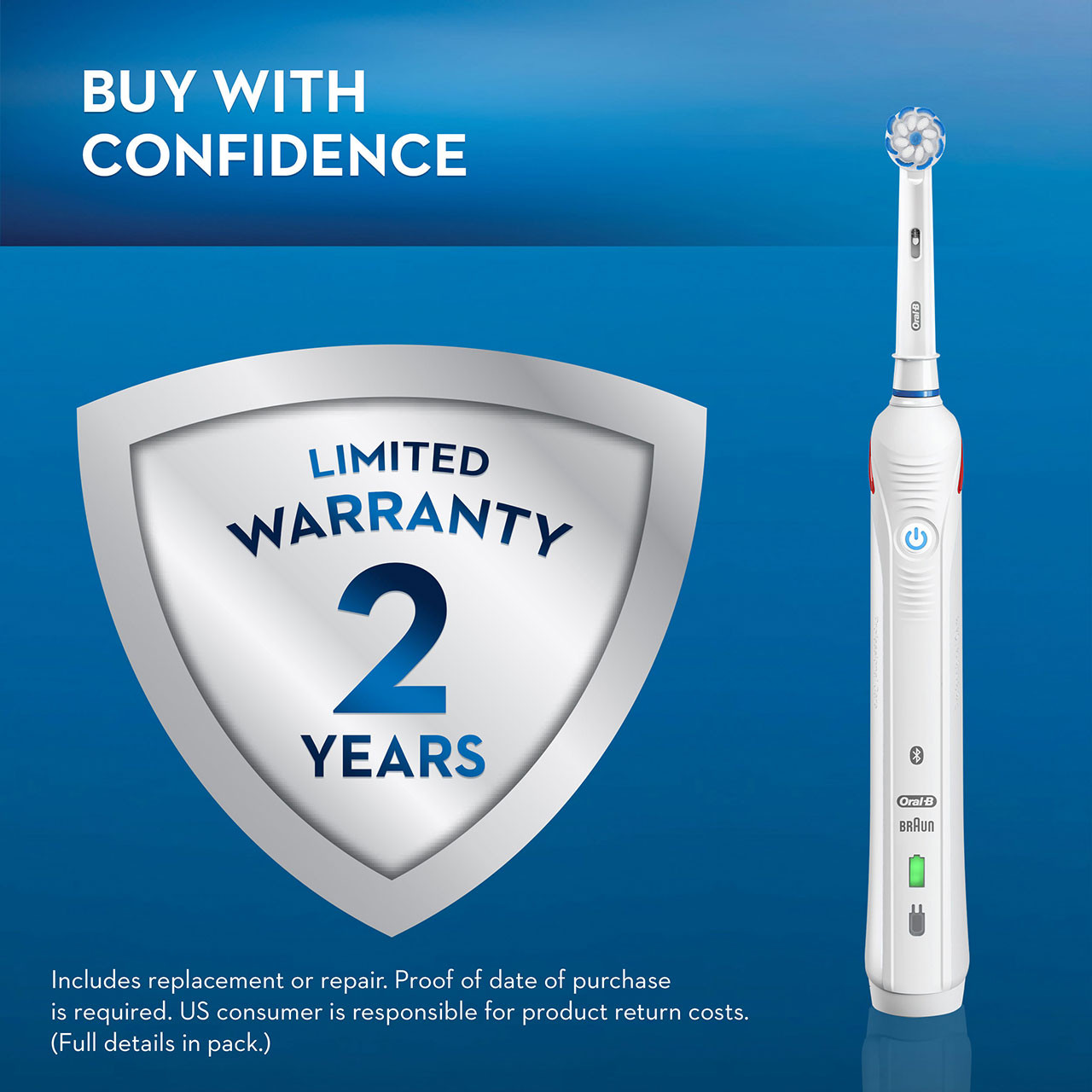 Oral-B Smart 4000 Rechargeable Smart-Serie Weiß | CH_OB67488