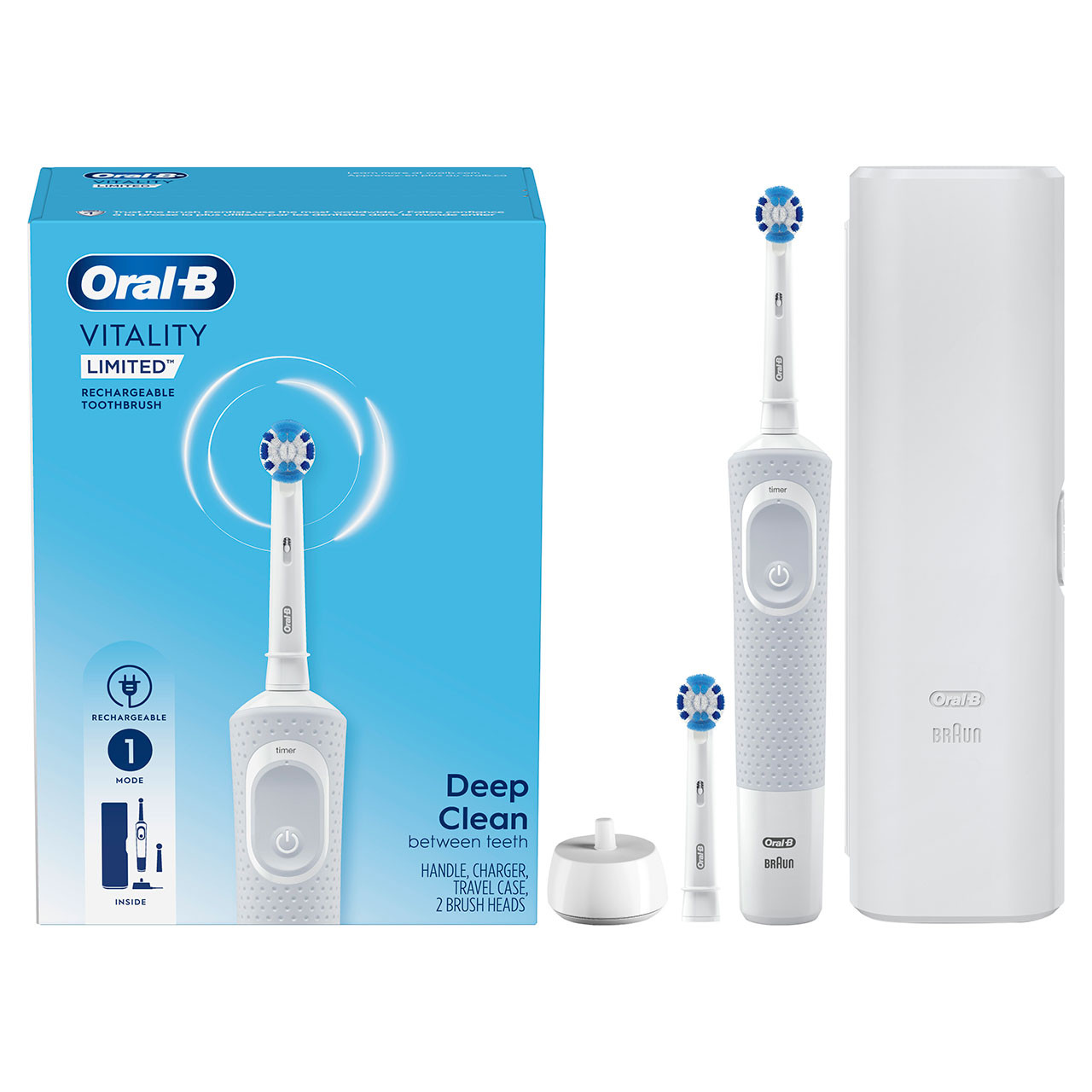 Oral-B Vitality Limited Rechargeable Pro-Serie Weiß | CH_OB45808