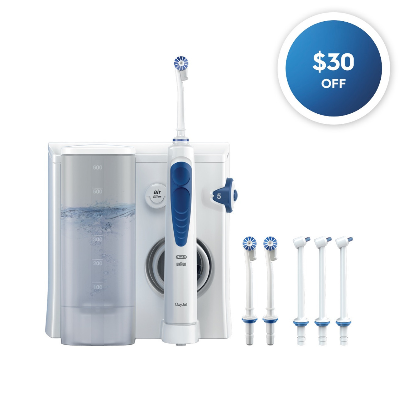 Oral-B Water Flosser Advanced Countertop Irrigator Zubehör Weiß | CH_OB13944