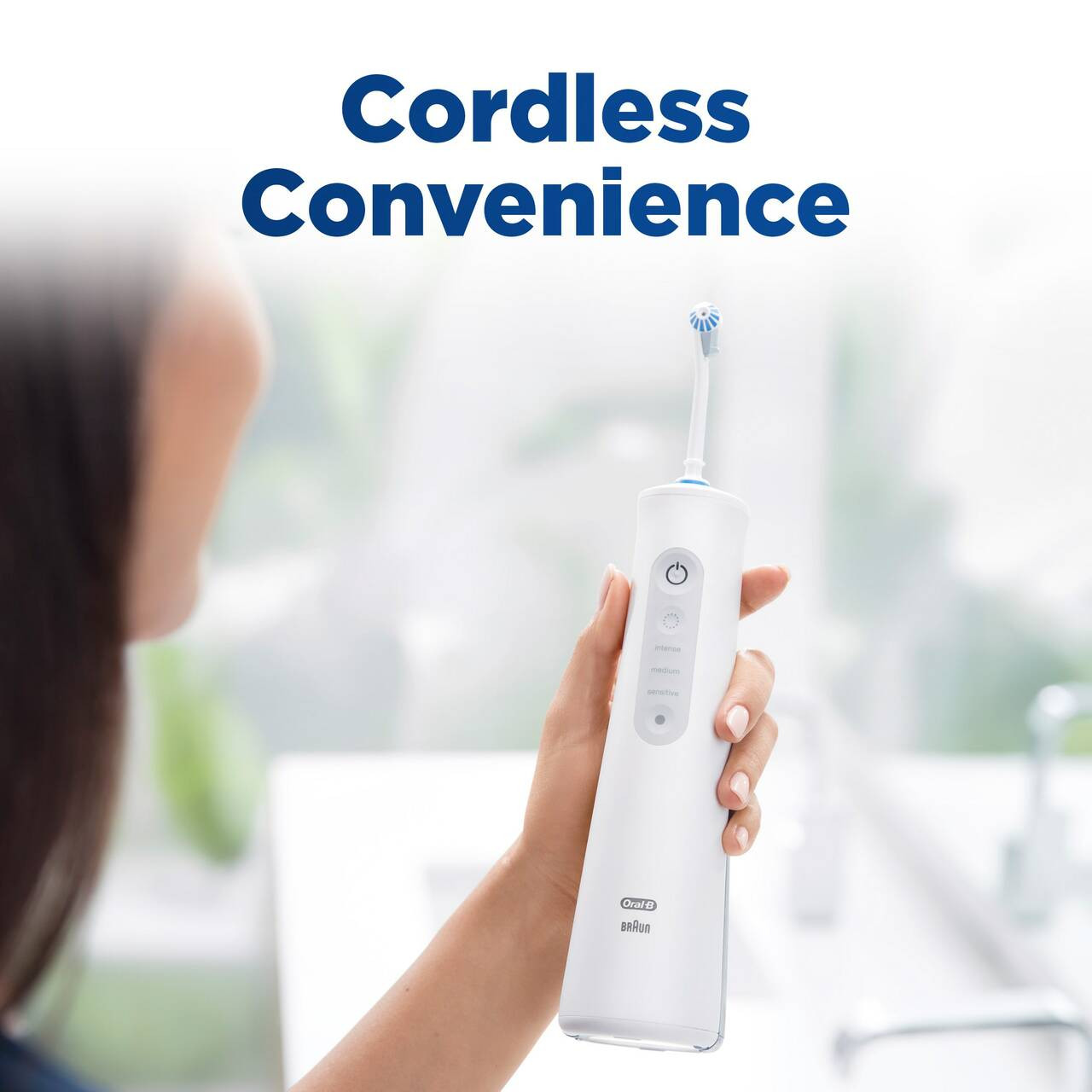 Oral-B Water Flosser Advanced, Portable Oral Irrigator Handle Zubehör Weiß | CH_OB58449