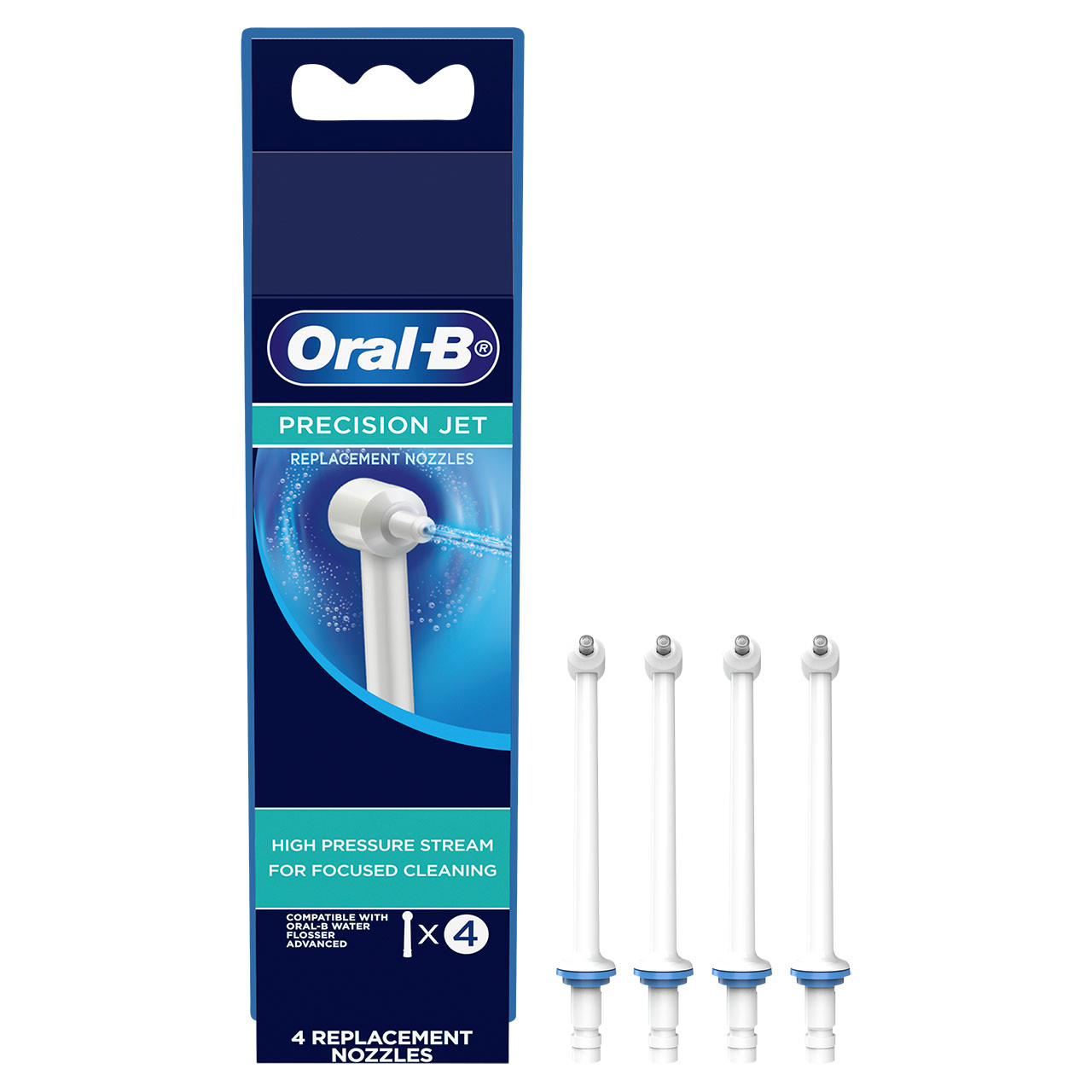 Oral-B Water Flosser Advanced Precision Jet Nozzle Zubehör Weiß | CH_OB58080