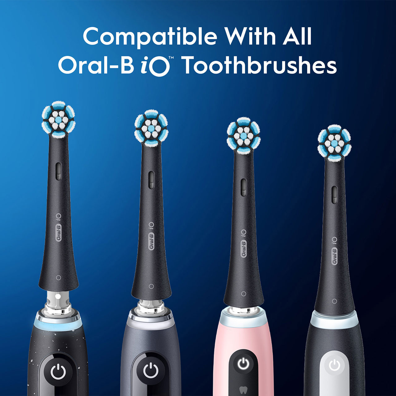 Oral-B iO Gentle Care iO-Bürstenköpfe Schwarz | CH_OB93531