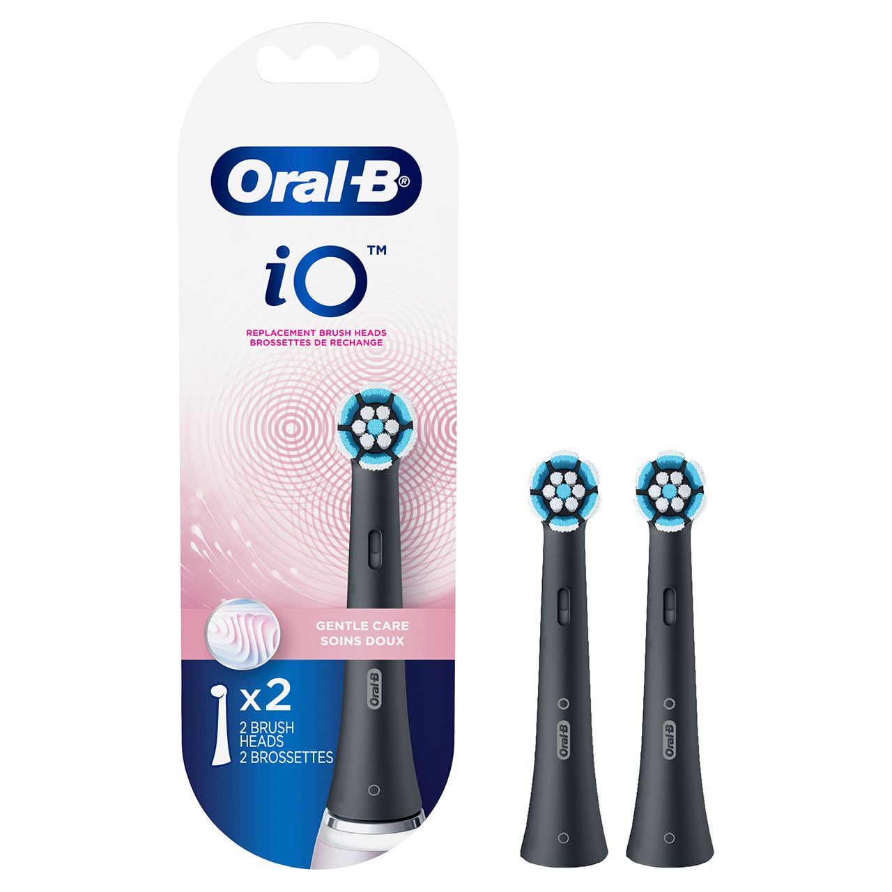 Oral-B iO Gentle Care iO-Bürstenköpfe Schwarz | CH_OB93531