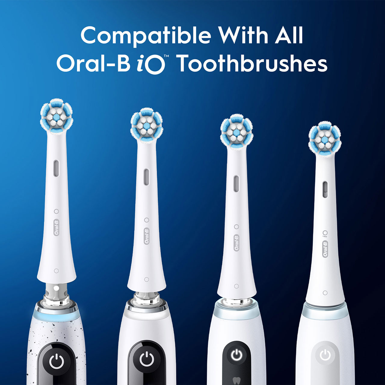 Oral-B iO Gentle Care iO-Bürstenköpfe Weiß | CH_OB24744