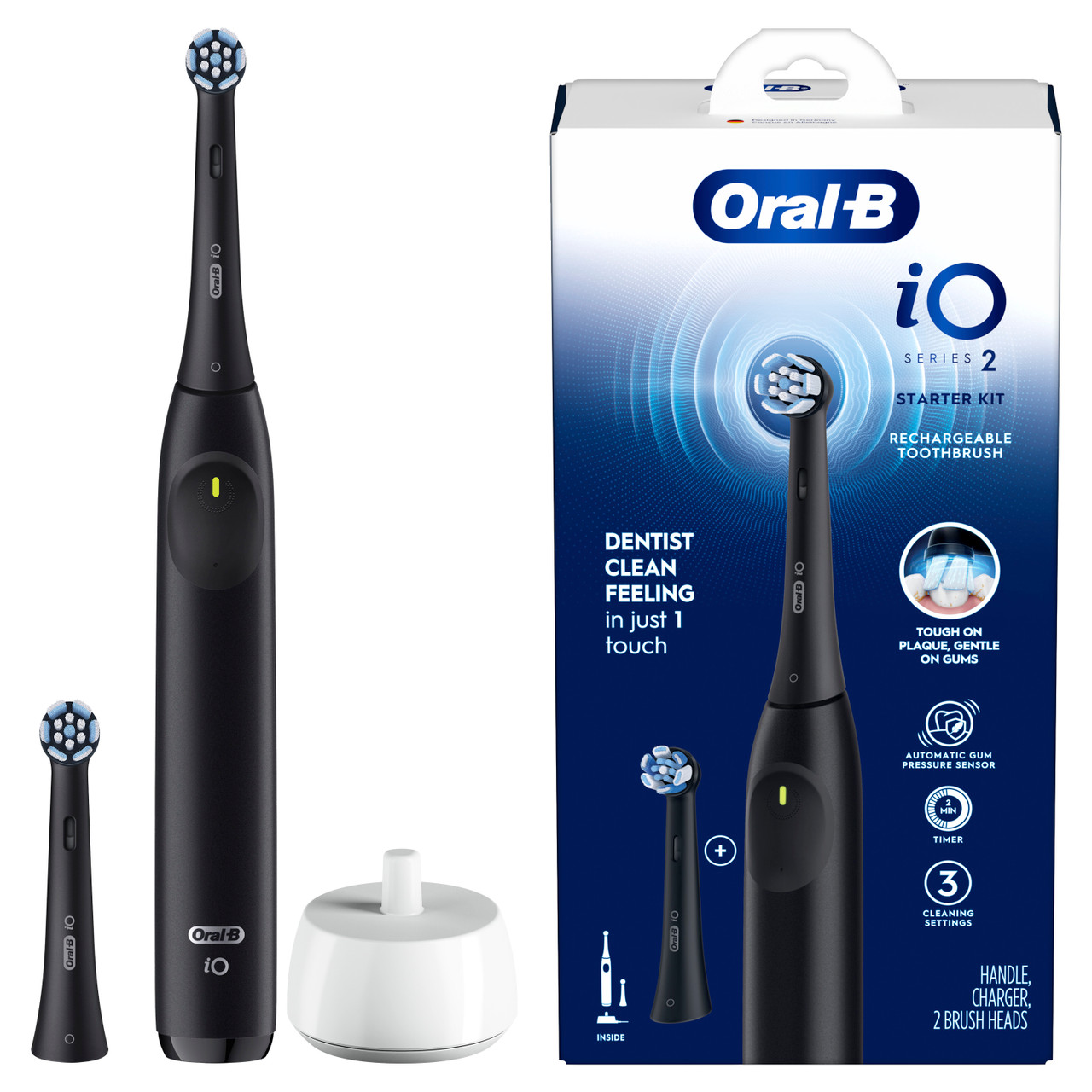 Oral-B iO Series 2 Rechargeable iO-Serie Schwarz | CH_OB27443